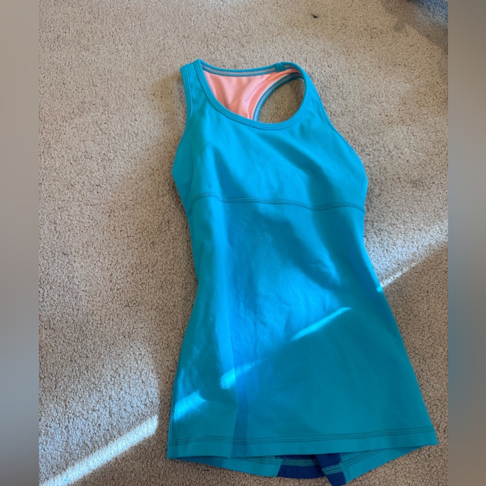 Blue Ivivva tank top